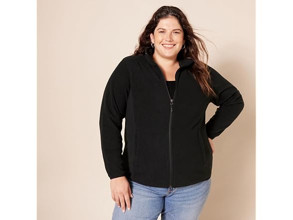 Amazon Essentials Women Zip Polar Jacket (X-Small)