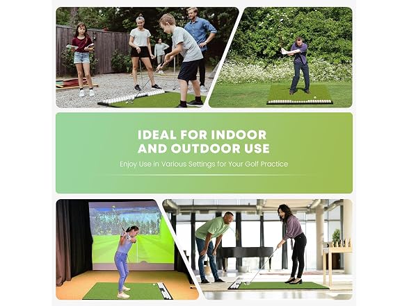 Ponsonbay Golf Hitting Mat 6ftx4ft