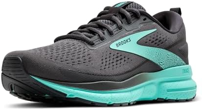 Brooks Trace 3 Women's Shoes Ebony/Cockatoo Size 9.5