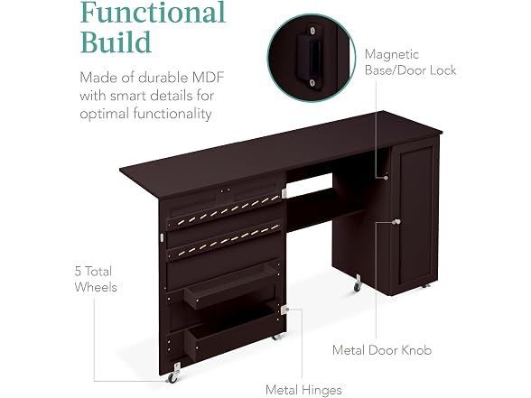Best Choice Products Large Folding Sewing
