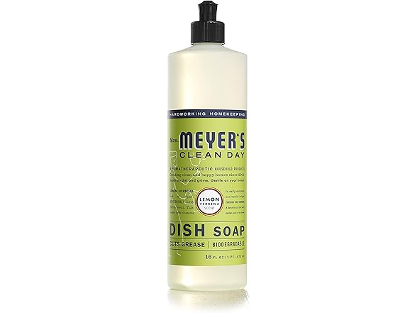 Mrs. MEYER'S Mrs Meyers Lemon Dish Soap, 96oz