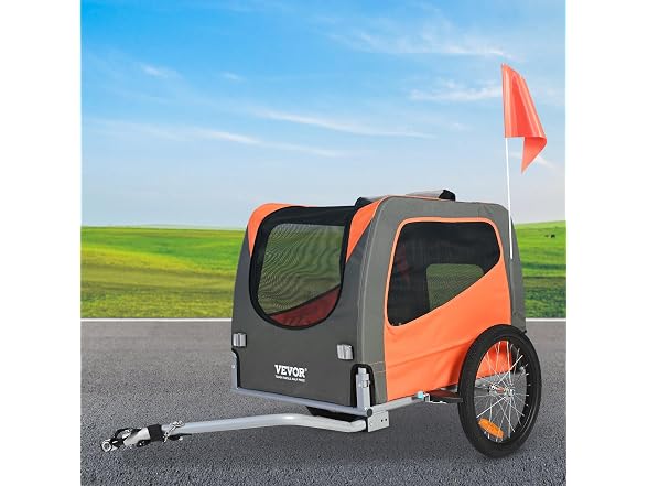 Dog Bike Trailer, Supports up to 66 lbs, Pet