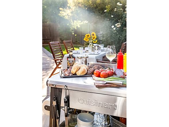 Cuisinart Outdoor Stainless Steel Grill Prep Table