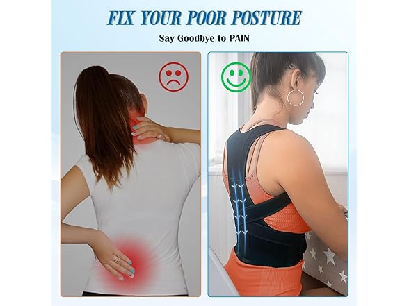 Abismat Back Brace Posture Corrector