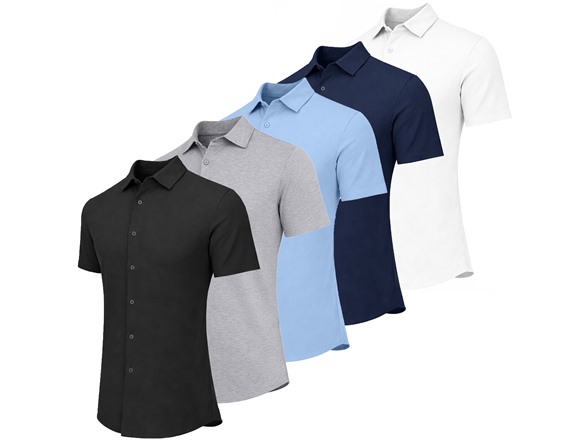 Black - Heather Grey - Light Blue - Navy - White