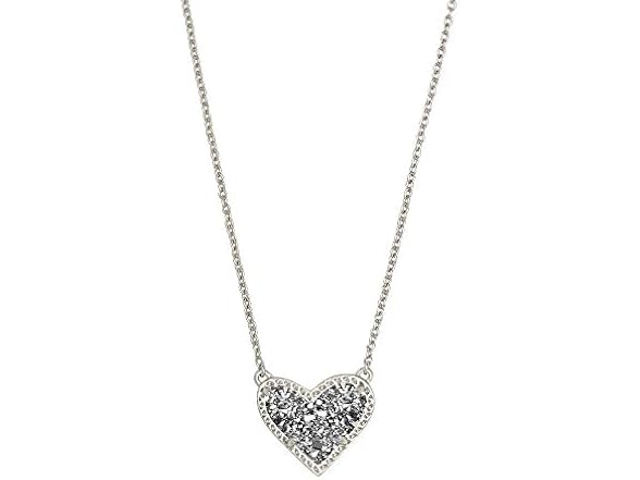 Womens Ari Heart Pendant Necklace
