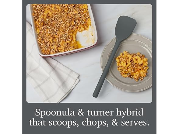 Tovolo Flex Core Scoopula Silicone Gray