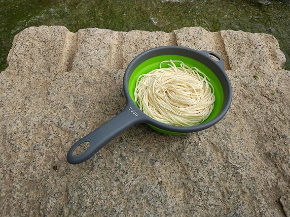 ZOER Kitchen Foldable Pasta Colander