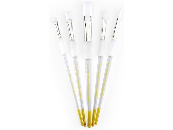 Royal Soft Grip White Taklon, ERESG315