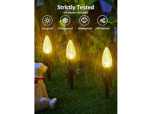 Brightown C9 Christmas String 20 Lights Outdoor