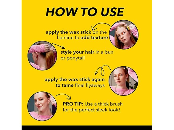 got2b glued on-the-go wax stick, 1.8oz, sleek and slick styles, style your hair without the crunch, helps control frizz - Gallery 8