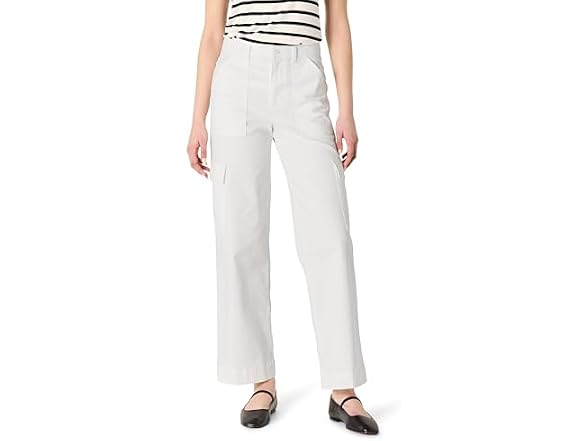 Amazon Essentials Women High-rise Regular-fit Pant