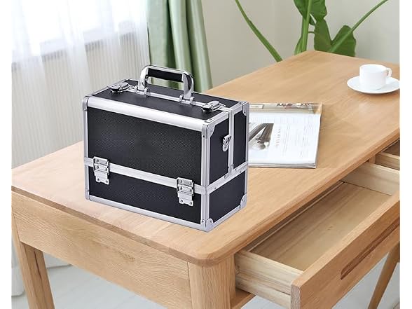 Fancial Cosmetic Case Large: 6-Tier Tray 