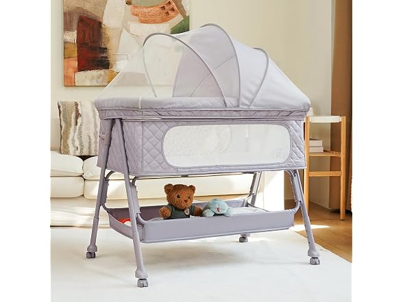 Kiniew 2 in 1 Bassinet Bedside Sleeper