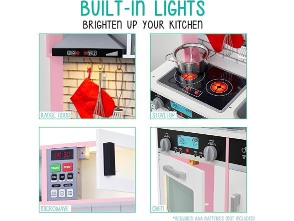 Small Kitchen Set Pink