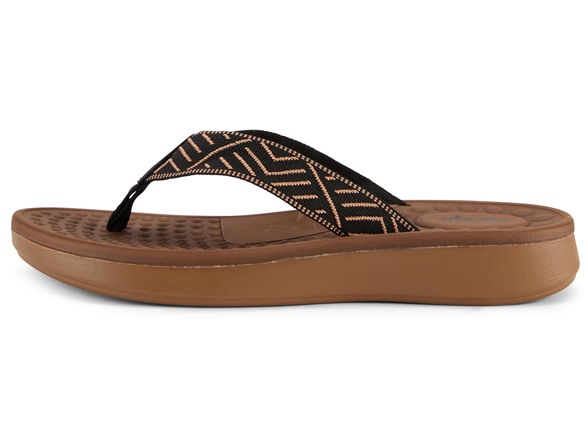 Floopi Womens Aztec Knit Flip Flop