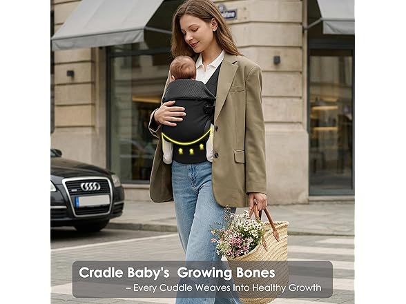 MISSWISDOM Baby Carrier Newborn to Toddler