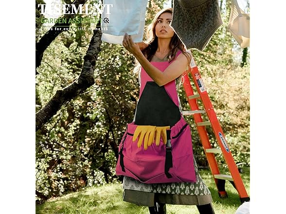 TISEMENT Canvas Gardening Apron