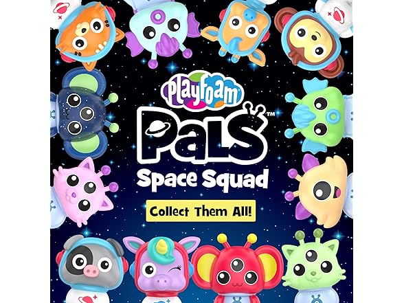 Educational Insights Playfoam Pals Space Squad 6-Pack