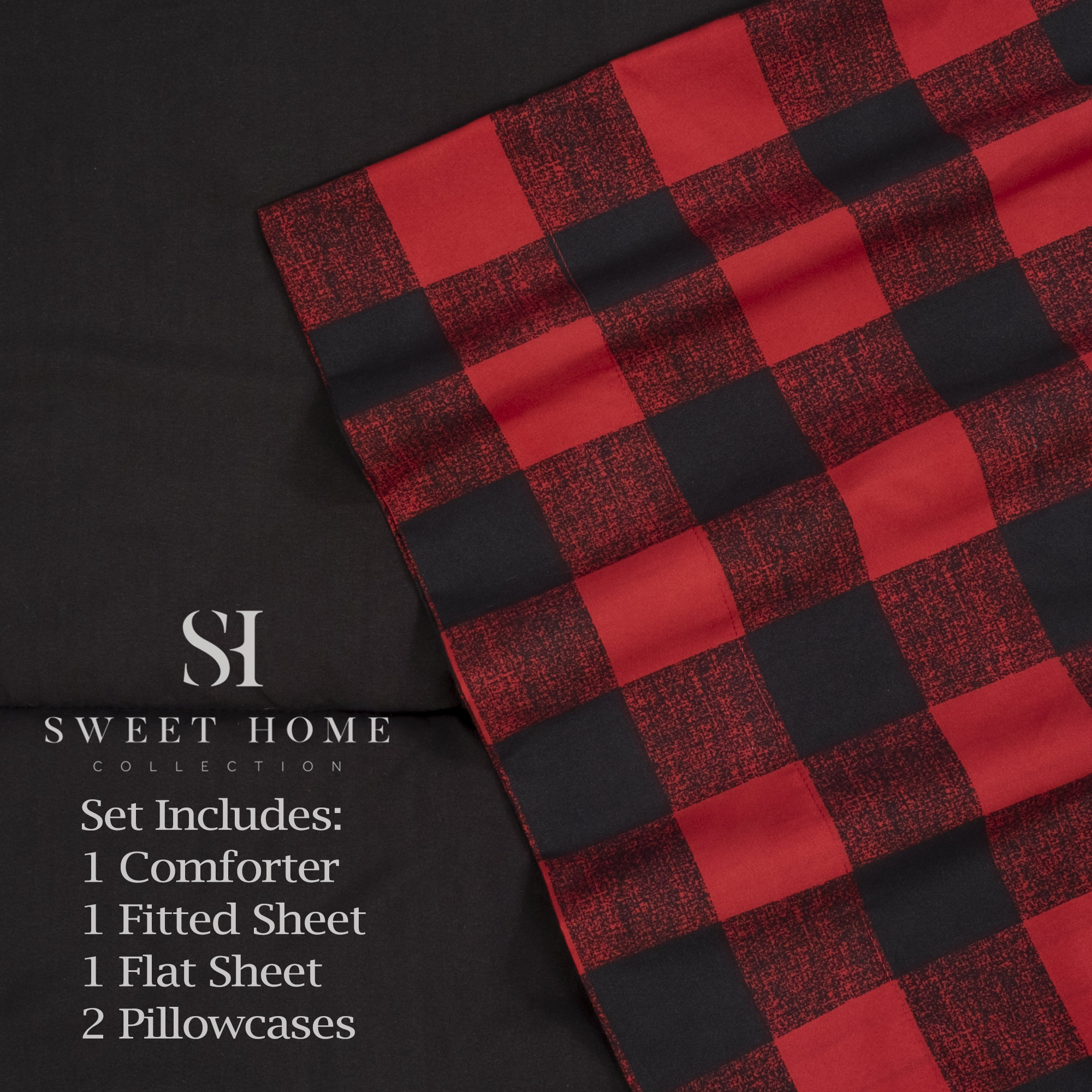 Buffalo Printed Sheet Set & Comforter - Gallery 6