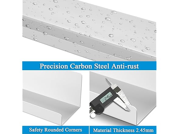 Magnetic Book Shelf 2pk White