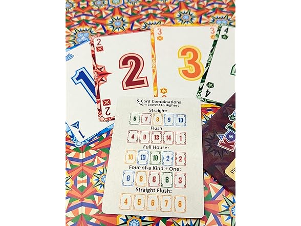 Vibrant Ladder-Climbing Strategy Card Game