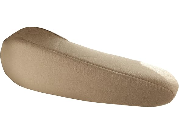FH Group Flat Cloth Fabric Beige Armrest Cover