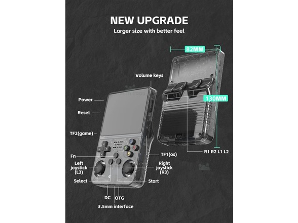 RetroRush Retro Handheld Gaming Console