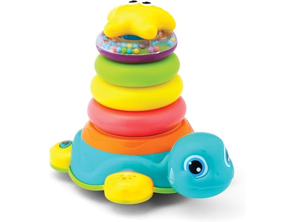 Kidoozie Bump Around Stacking Turtle