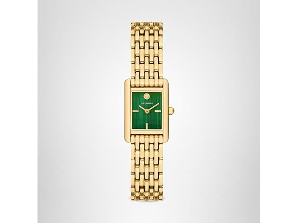 Tory Burch Women's Mini Eleanor Back/ Gold Watch