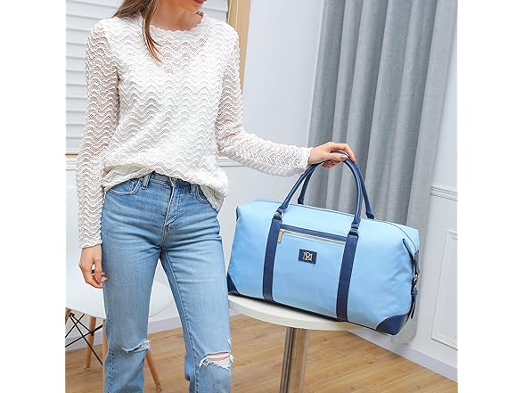 BADGLEY MISCHKA Barbara Canvas Duffel
