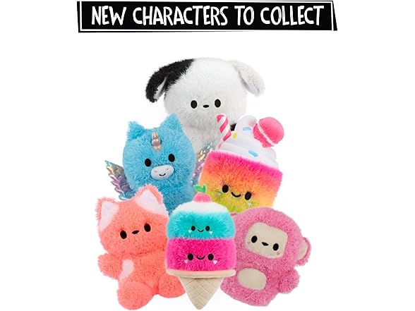 Fluffie Stuffiez Double Scoop Ice Cream Plush