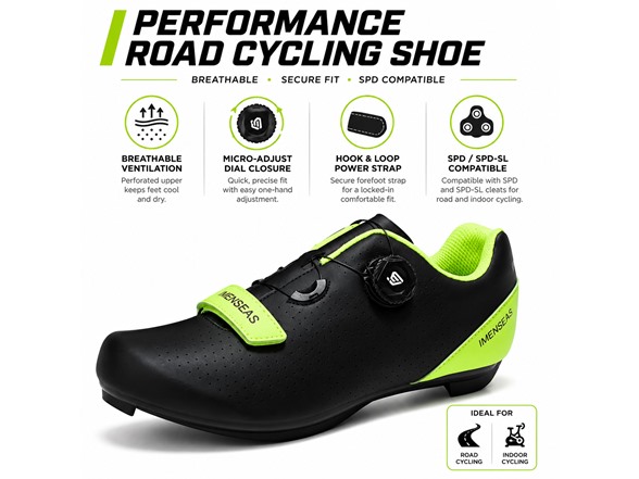 Mens Cycling Shoes SPD/SPD-SL