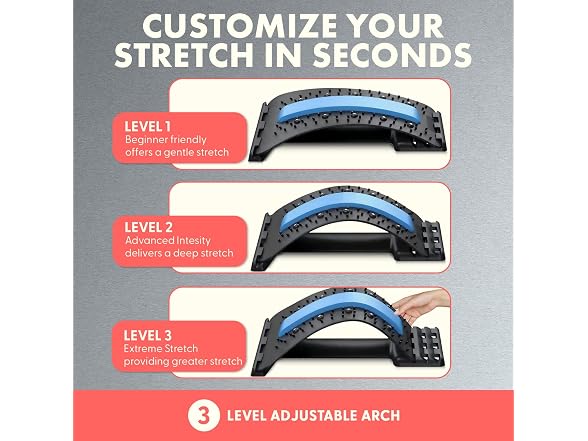 SQUATZ Lumbar Back Support Stretcher