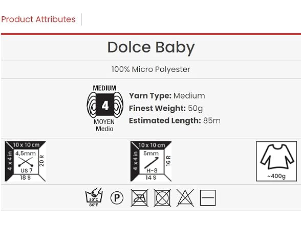YarnArt Dolce Baby – Soft Chenille Velvet, 752