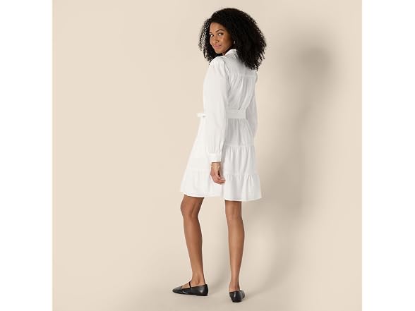 Amazon Essentials Women Regular-Fit Tiered Dress