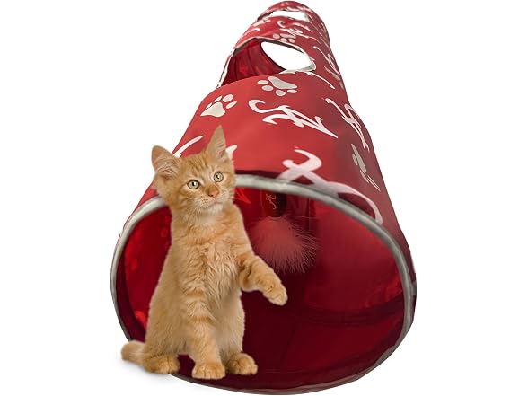 Pets First NCAA Alabama Crimson Tide Cat Tunnel