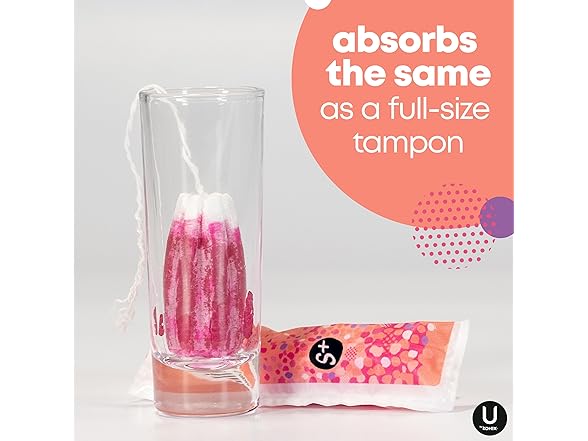 U by Kotex Click Compact Tampons, Super