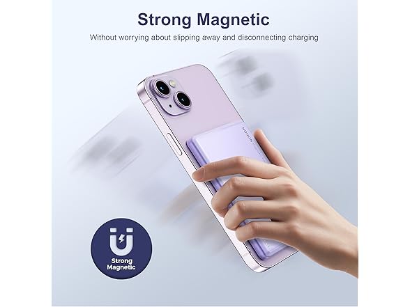 NOHON 20W MagSafe 5,000mAh Ultra Slim Power Bank