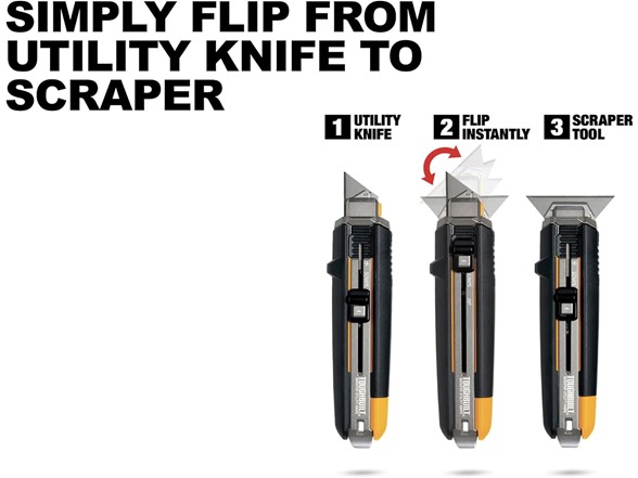 ToughBuilt TB-H4S5-01 Scraper Utility Knife Bundle