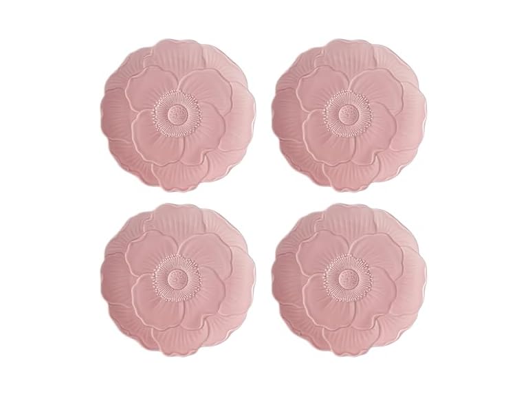 Lenox Butterfly Meadow Pink 4-Piece Accent Plates