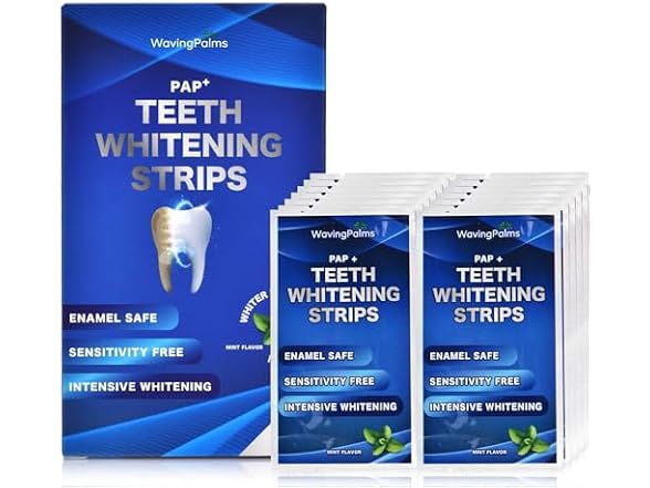 Sensitive Teeth Whitening Strips Kit