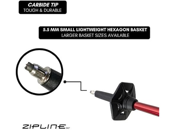 Zipline Ski Zipline Lollipop 14.0 Graphite Vibrati