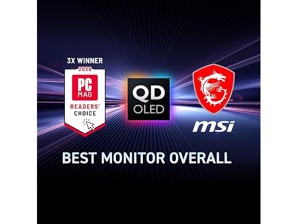 MSI MPG 321URX QD-OLED Gaming Monitor