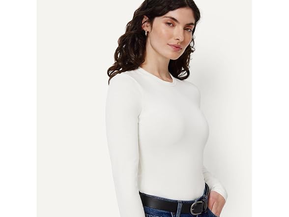 Amazon Essentials Women Slim-fit Crew Bodysuit