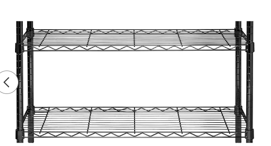 J&V Textiles 7056-BK 3-Tier Shelving Unit - Gallery 8