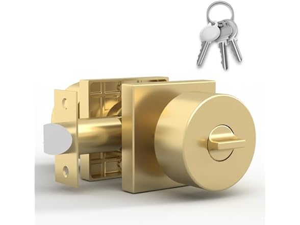Satin Brass Entry
