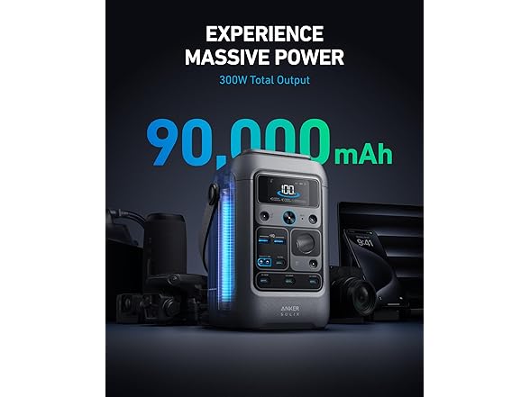 Anker SOLIX C300 DC Power Bank Station