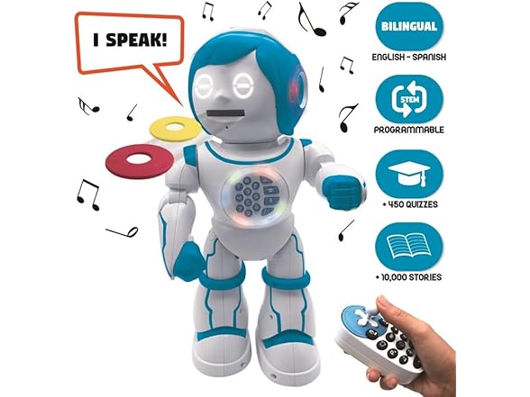 LEXiBOOK Powerman Kid - Bilingual Robot