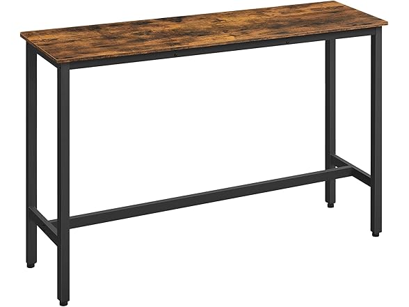 VASAGLE Bar Height Narrow Dining Table